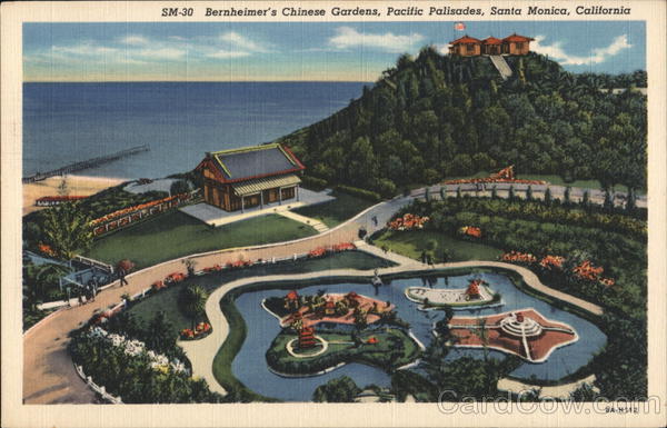Bernheimer's Chinese Gardens Santa Monica California