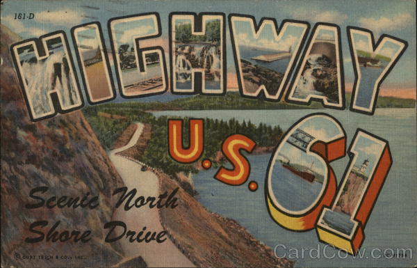 Highway US 61 Large Letter