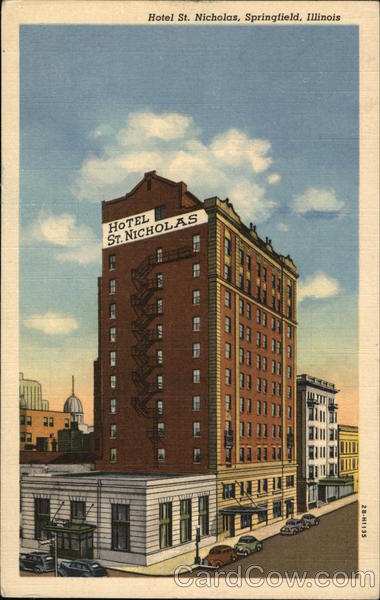 Hotel St. Nicholas Springfield Illinois