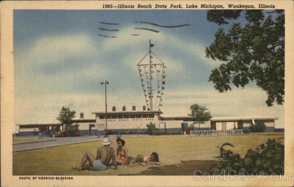 Illinois Beach State Park, Lake Michigan Waukegan