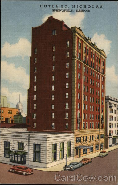 Hotel St. Nicholas Springfield Illinois