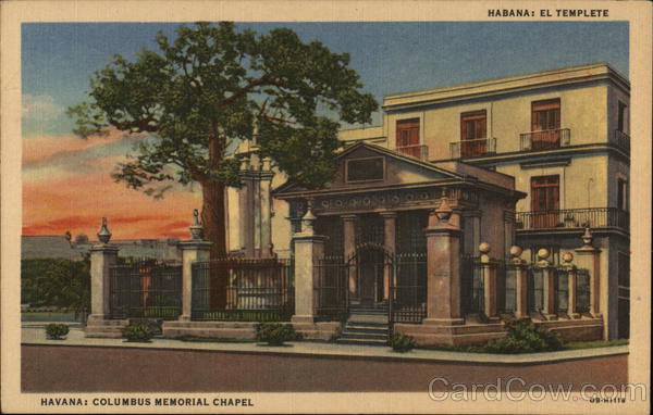 Columbus Memorial Chapel Havana Cuba