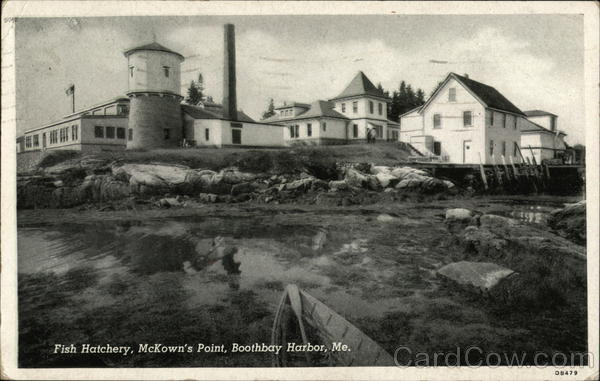 Fish Hatchery, McKown's Point Boothbay Harbor Maine