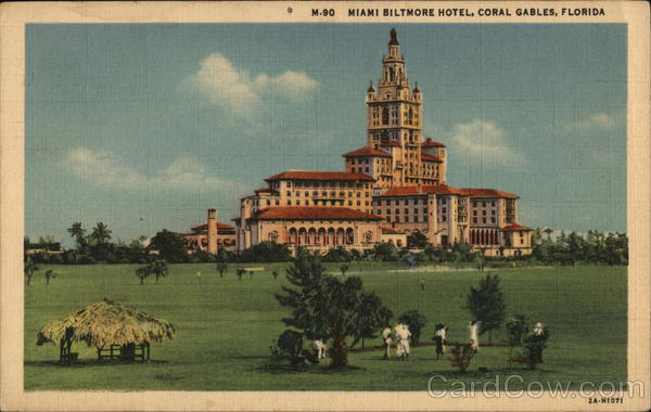 Miami Biltmor Hotel Coral Gables Florida
