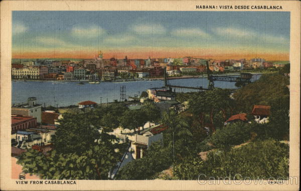 View of City From Casablanca Havana Cuba