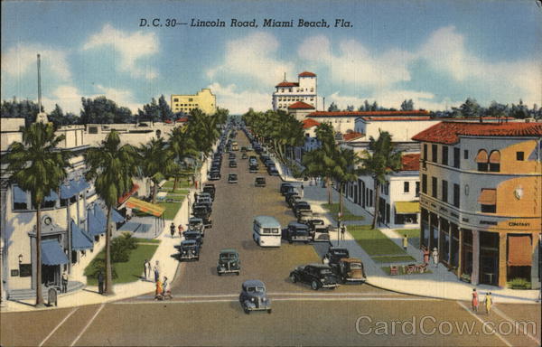 Lincoln Road Miami Beach Florida