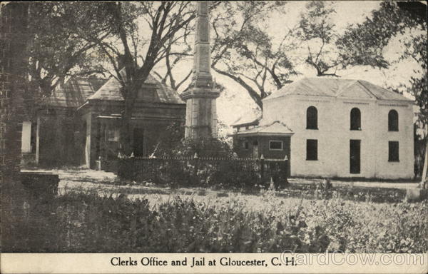 Clerk's Office and Jail Gloucester Courthouse Virginia