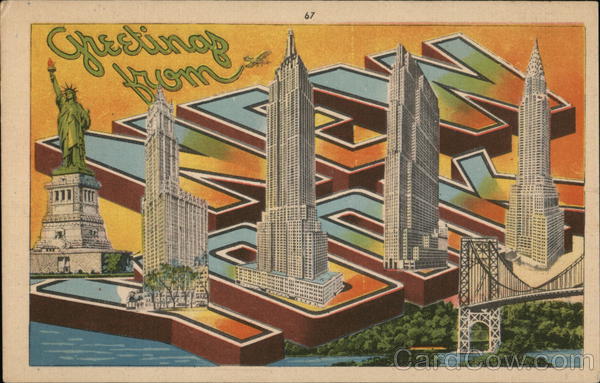 Greetings From New York New York City