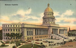 View of Capitol Building Havana, Cuba Postcard Postcard Postcard