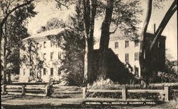 Deerfield Academy - Memorial Hall Massachusetts Postcard Postcard Postcard