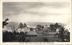 View of Silver Lake New Hampshire Postcard Postcard Postcard