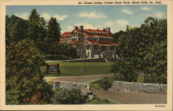 Custer State Park - Game Lodge Postcard