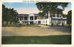 Casa de Fresa Hotel Hammond, LA Postcard Postcard Postcard