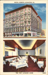 Hotel Jermyn Scranton, PA Postcard Postcard Postcard