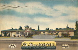 El Don Motel Columbia, MO Postcard Postcard Postcard