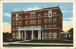 The George Wythe Hotel Postcard