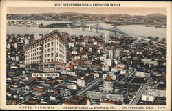 Hotel Virginia San Francisco, CA Postcard Postcard Postcard
