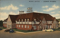 Wort Hotel, Wyoming's newest, strictly modern, open all year Jackson, WY Postcard Postcard Postcard