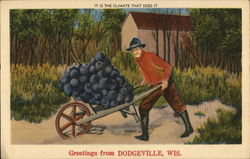 Greetings from Dodgeville, WIS. Wisconsin Postcard Postcard Postcard