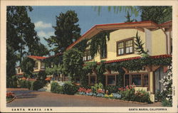 View of Inn Santa Maria, CA Postcard Postcard Postcard