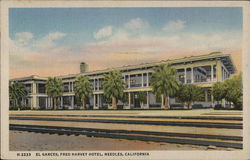 El Garces, Fred Harvey Hotel Postcard