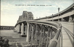 Huey P. Long Bridge New Orleans, LA Postcard Postcard Postcard