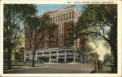 Hotel Loraine Madison, WI Postcard Postcard Postcard