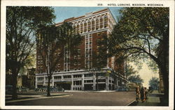 Hotel Loraine Madison, WI Postcard Postcard Postcard