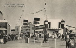 23rd Street Concourse, A Century of Progress Chicago, IL 1933 Chicago World Fair Postcard Postcard Postcard