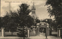 Dean Academy - Memorial Gate Postcard