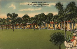 Edison Bridge Court Postcard