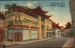 Gin Ling Way, Chinatown Postcard