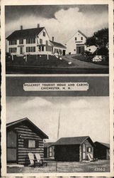 Hillcrest Tourist Home and Cabins Chichester, NH Postcard Postcard Postcard