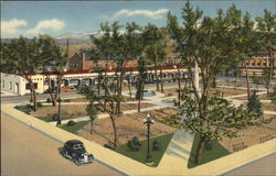 The Plaza Santa Fe, NM Postcard Postcard Postcard