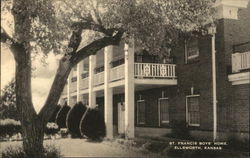 St. Francis Boys' Home Ellsworth, KS Postcard Postcard Postcard