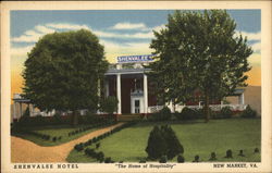 Shenvalee Hotel New Market, VA Postcard Postcard Postcard