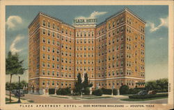 Plaza Apartment Hotel Postcard
