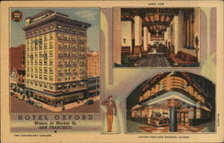 Hotel Oxford Postcard