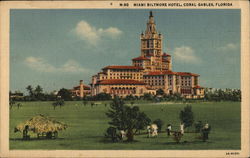 Miami Biltmor Hotel Coral Gables, FL Postcard Postcard Postcard