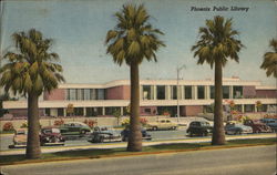 Phoenix Public Library Arizona Postcard Postcard Postcard