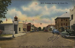 Business Section Postcard