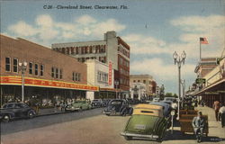 Cleveland Street Clearwater, FL Postcard Postcard Postcard