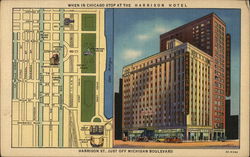 Harrison Hotel Postcard