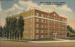 Hotel Clermont, "As Modern as Tomorrow" Postcard
