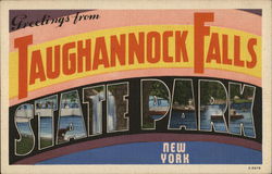 Greetings from Taughannock Falls State Park Trumansburg, NY Postcard Postcard Postcard