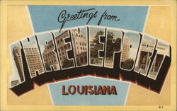 Greetings From Shreveport Postcard