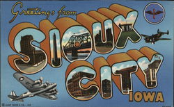 Greetings From Sioux City, Iowa Postcard Postcard Postcard