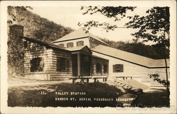 Valley Station, Cannon Mountain Aerial Tramway Franconia New Hampshire