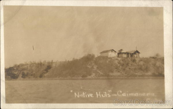 Native Huts Caimanera Cuba