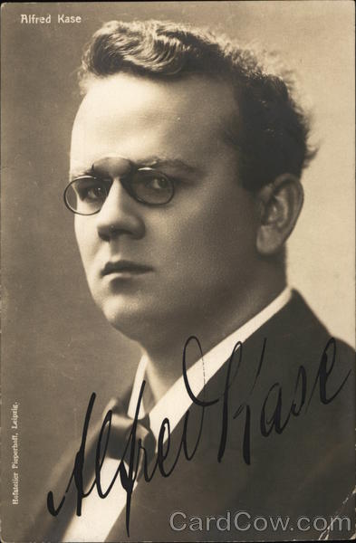 Alfred Kase - Hand Signed Opera